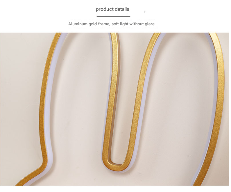 White 29x30cm Adorable Bunny LED Wall Night Light - USB Powered Warm White Lamp for Kids Room Decor-3